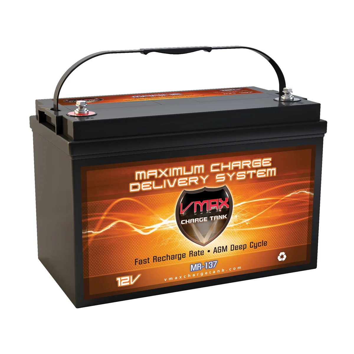 VMAX MR137-120 12V 120Ah Group 31 AGM deep-cycle battery